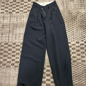 Aritzia Navy Effortless Pants